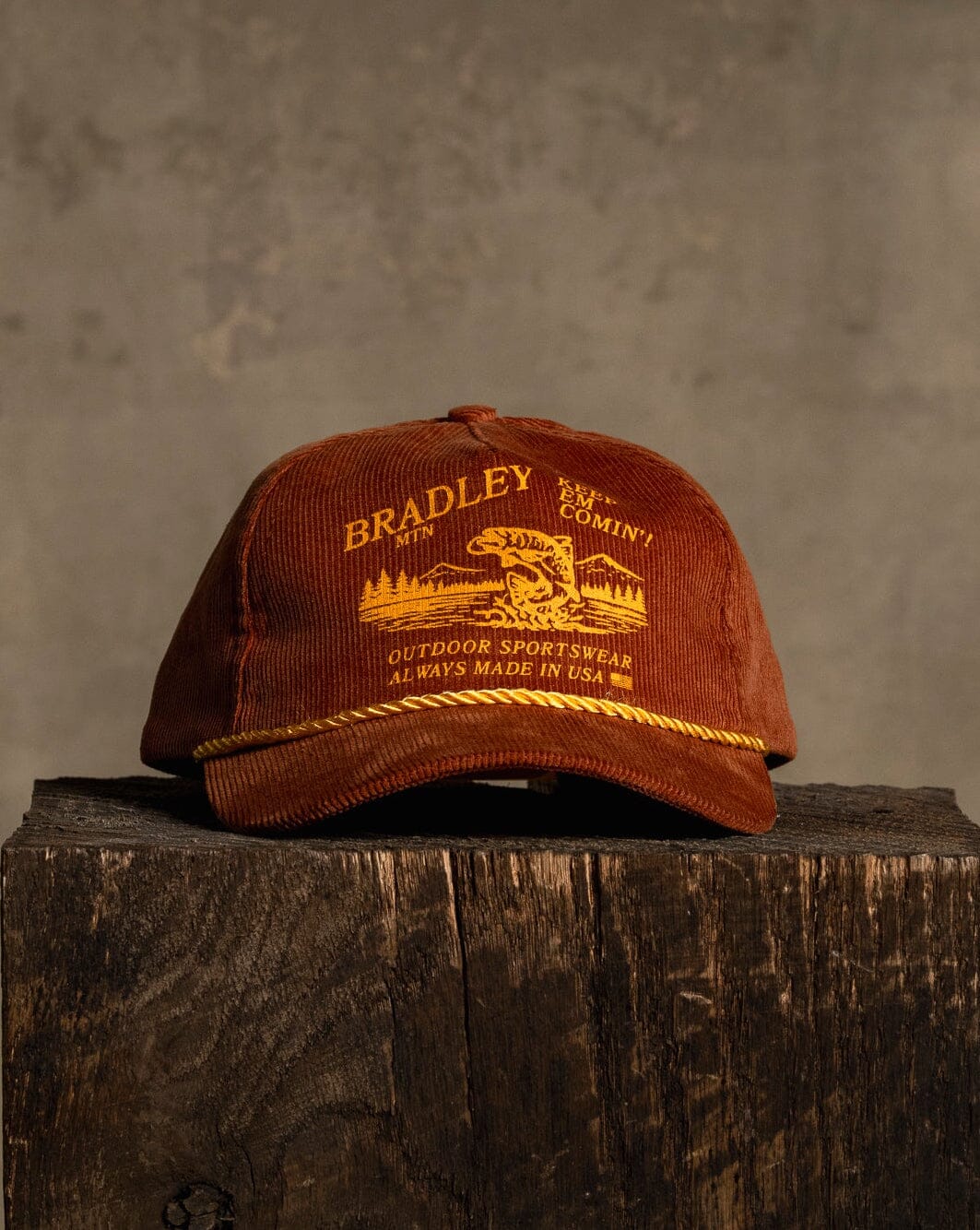 Fisherman Hat - Rust Cord