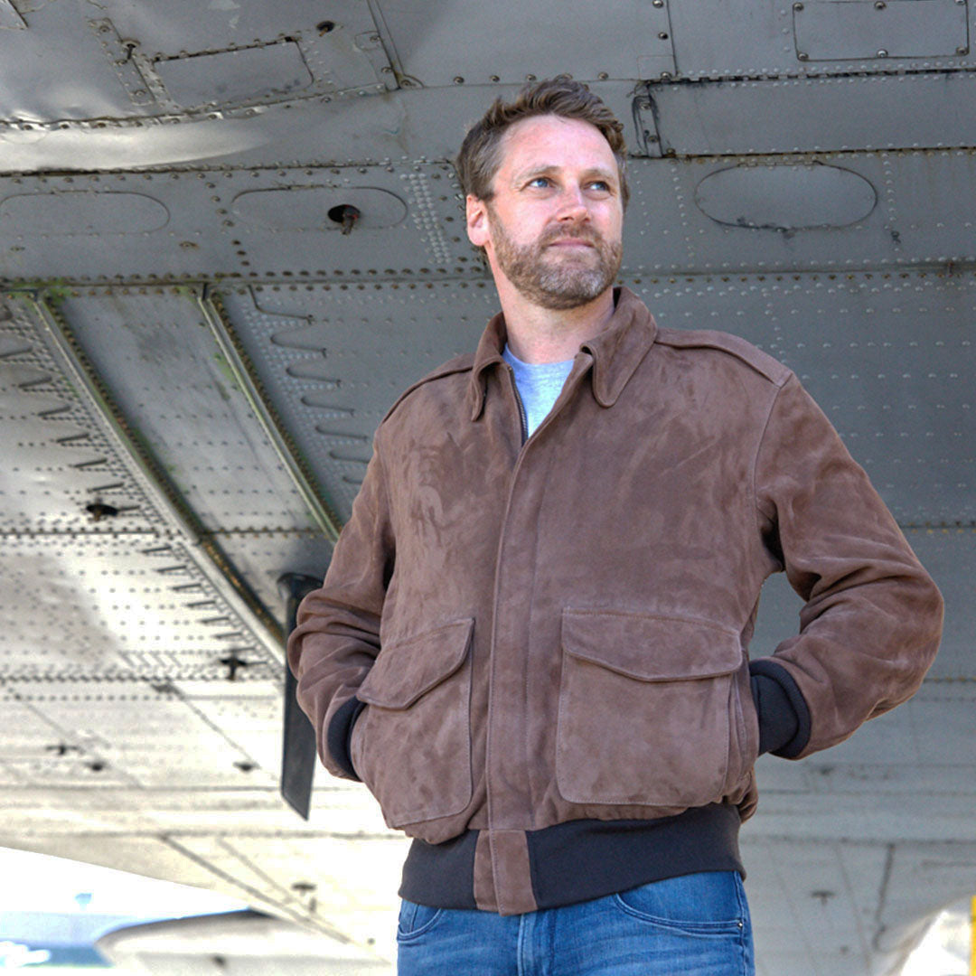 Gentlemen’s Cedar A-2 Flight Jacket Z21H100