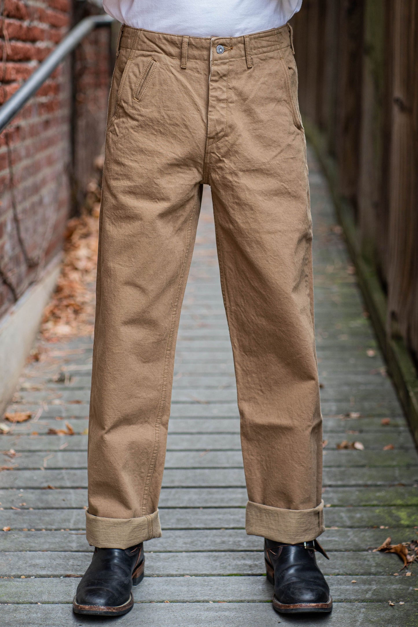 Samurai SJ48CP - 15oz Heavy Khaki Wide Chino