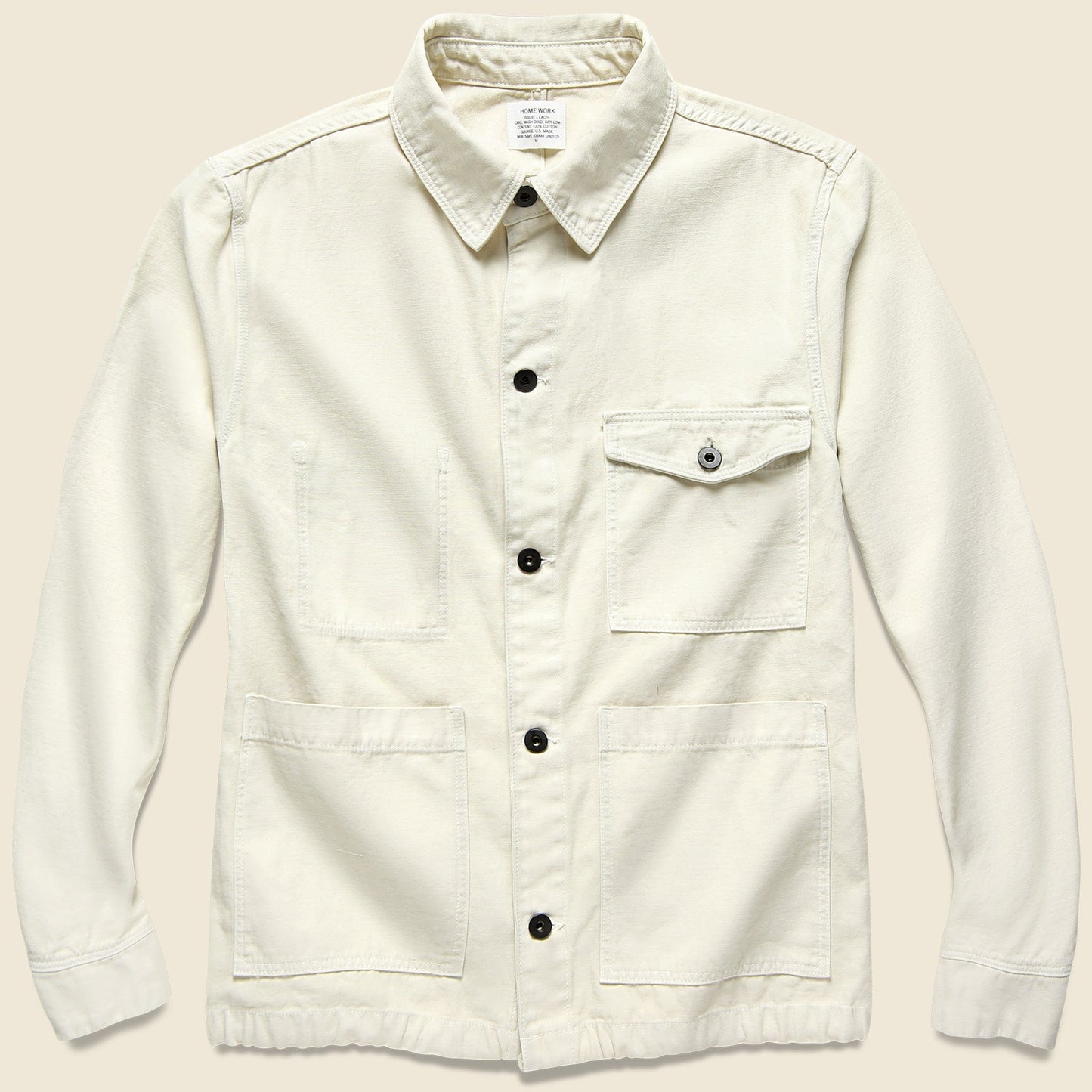 Twill Work Jacket - Stone
