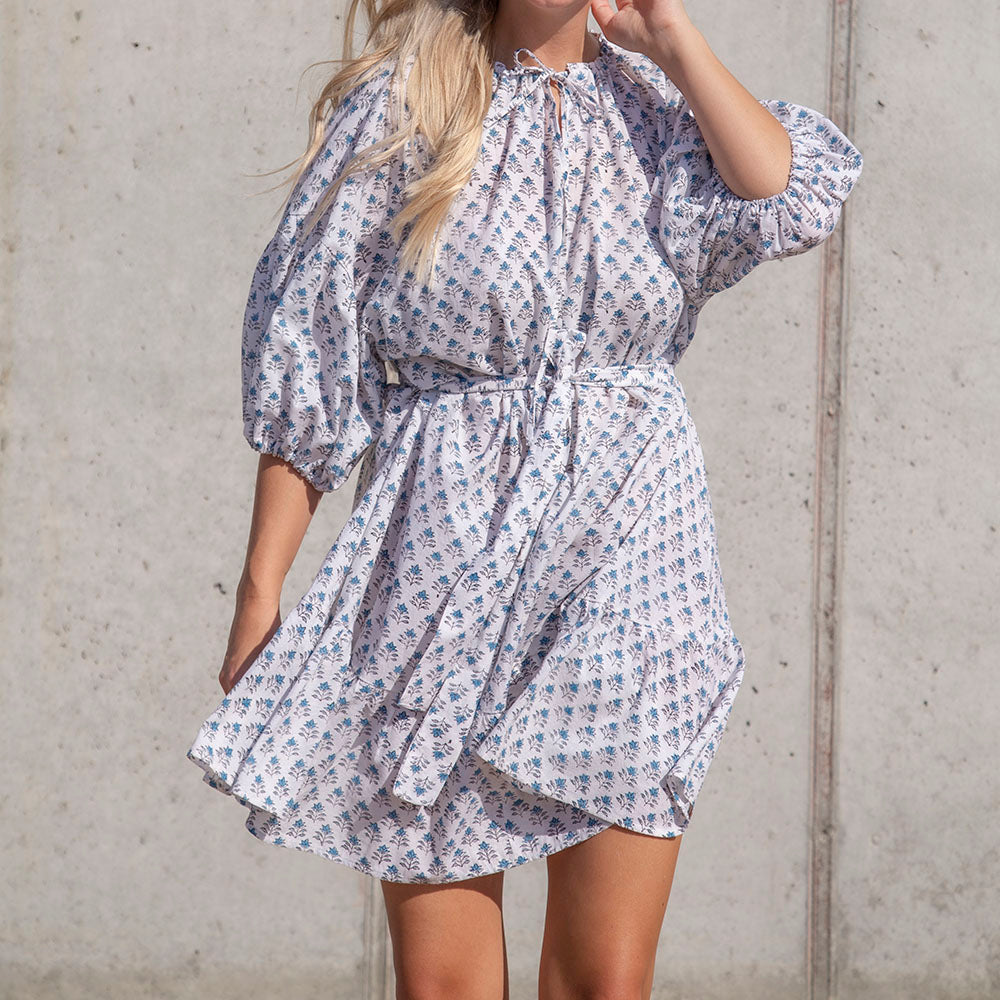 Reversible Ruffle Dress
