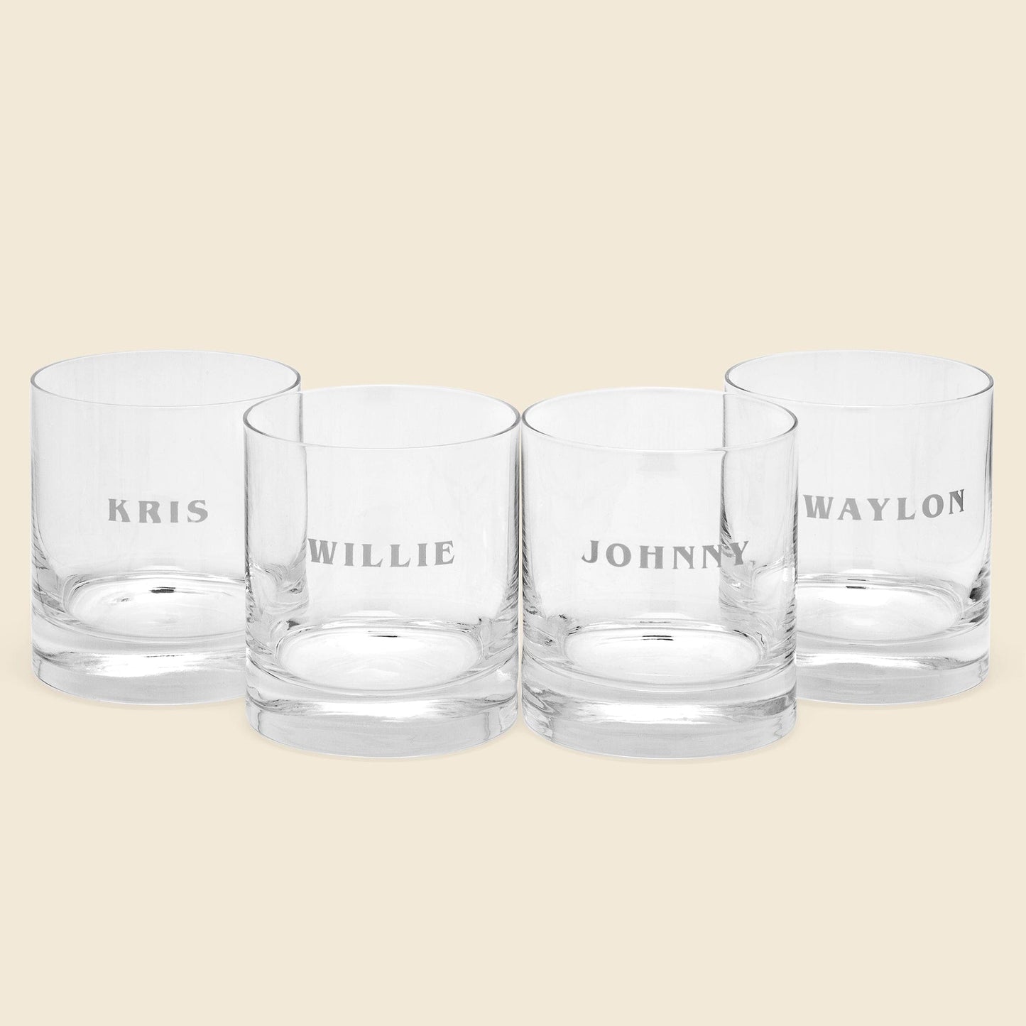 The Highwaymen Glass Set