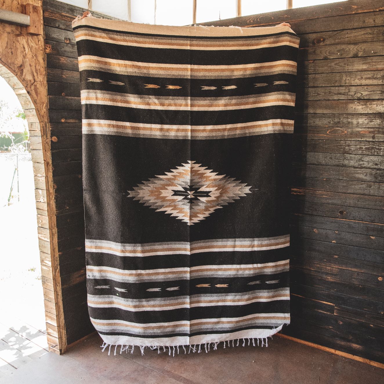 San Miguel Blanket - Black