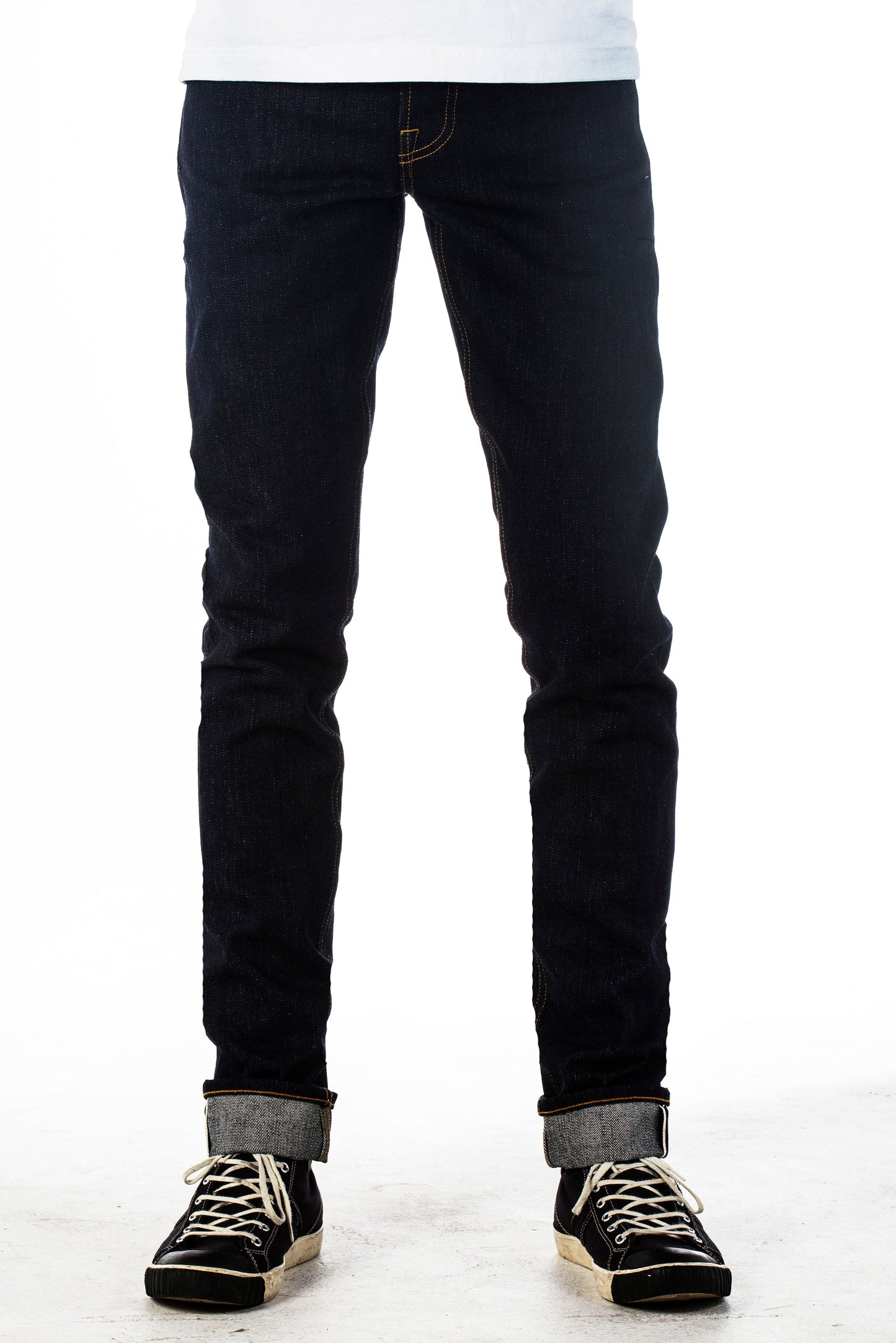 The Skeleton Skinny 15.5oz Japan Selvage Denim
