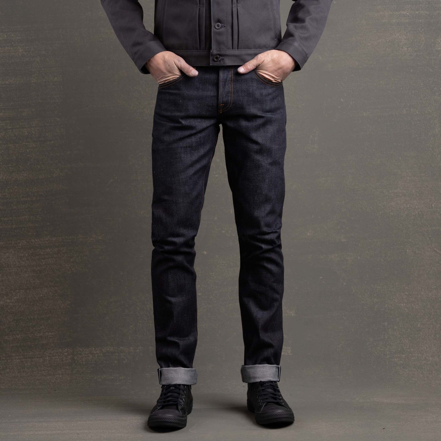 Slim Taper 14.75oz Dark Fest Selvage Denim