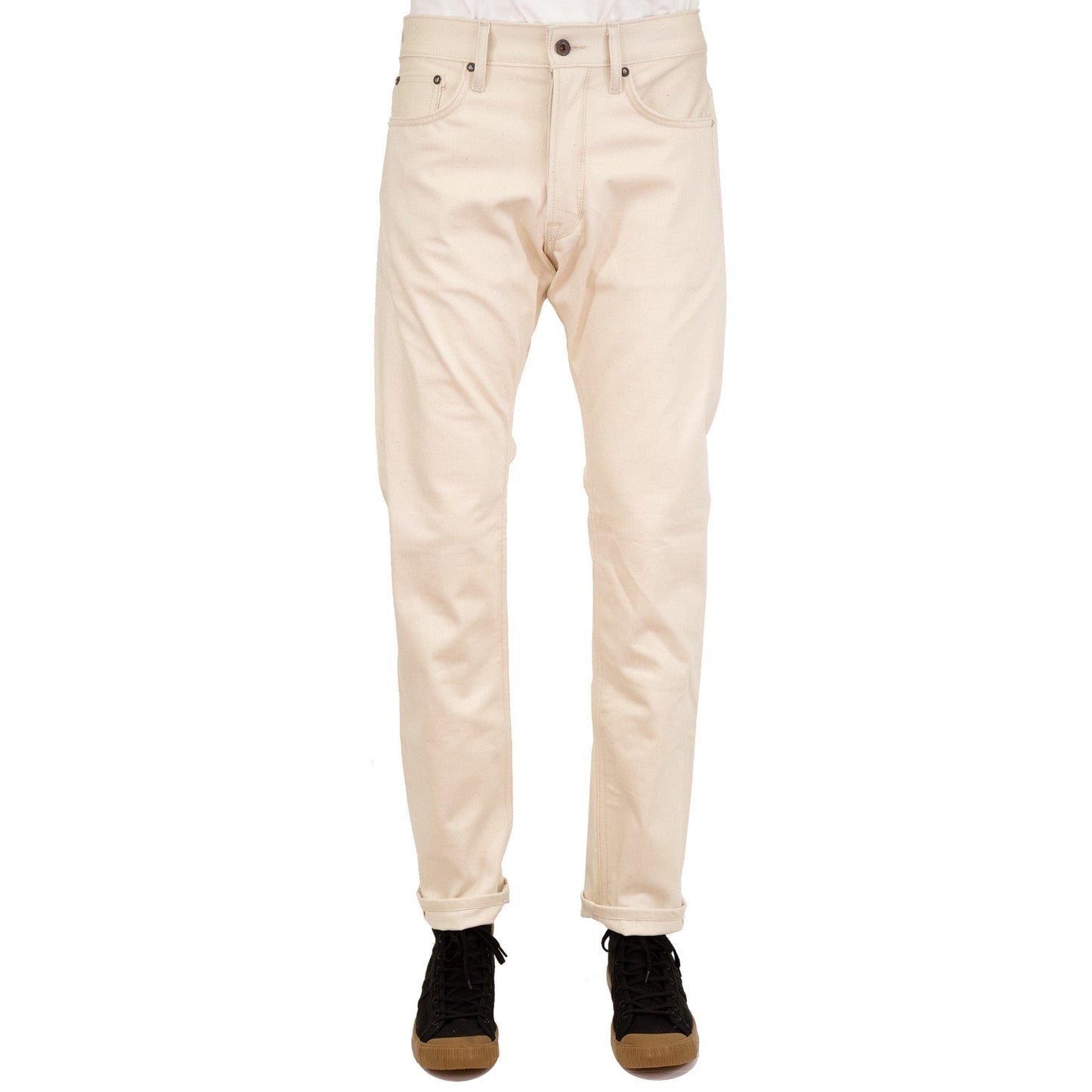 Spikes X105 Taper Leg 12 Oz Ecru Natural Selvedge