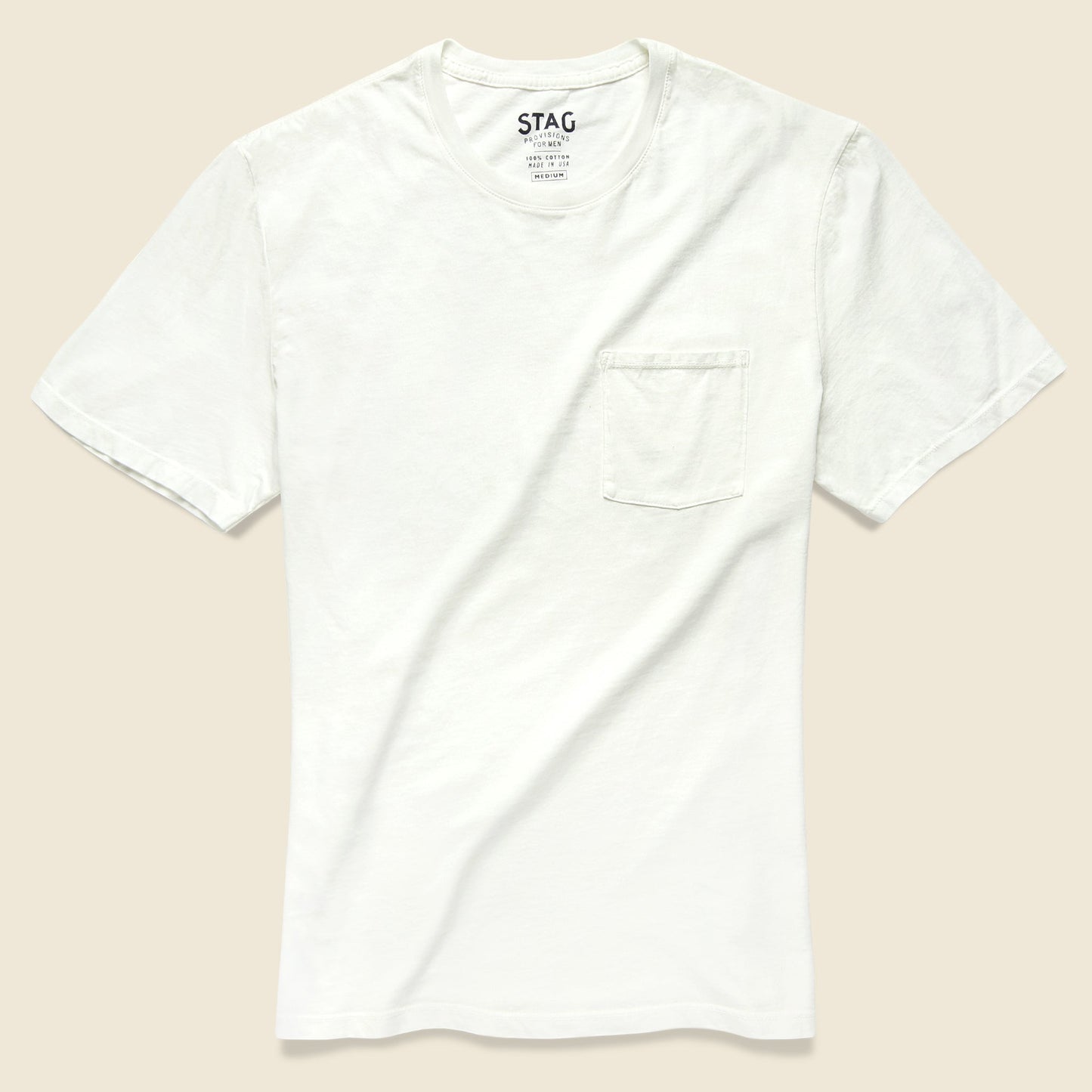 Pocket Tee - White