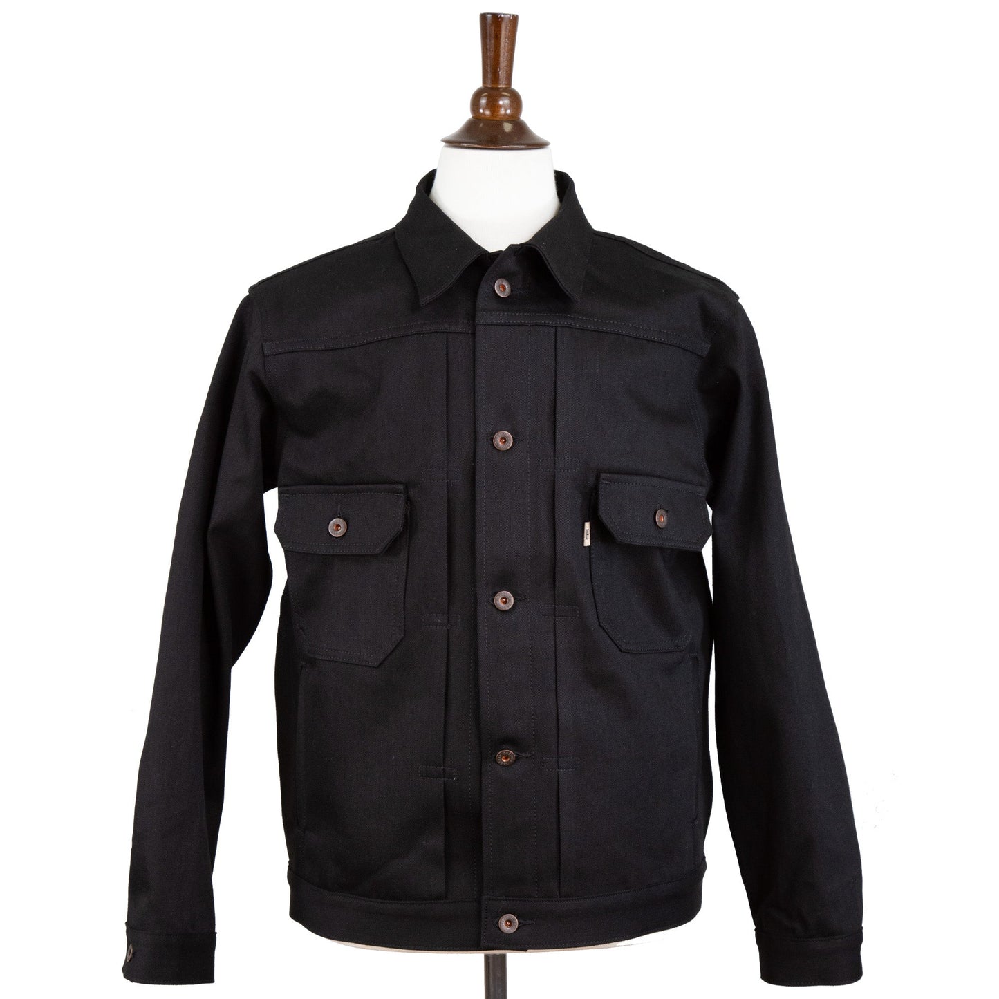 Type 2 X111 13.5 Oz Double Black Selvedge Jacket