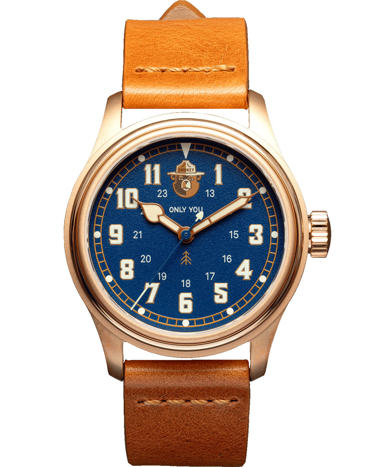 The Smokey Bear 80th Anniversary Edition Watch (Brilliant Blue)
