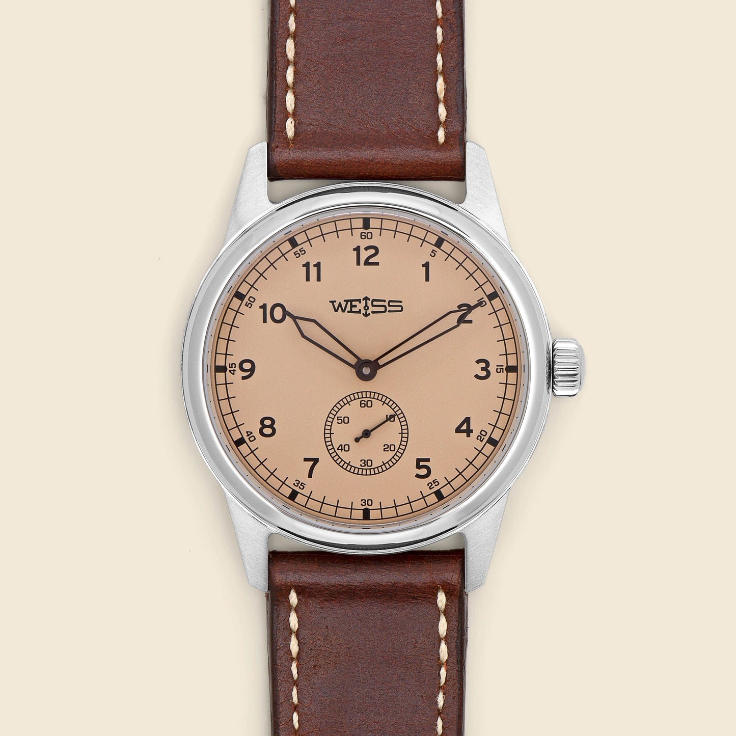 Standard Issue Field Watch 38mm - Latte/Brown