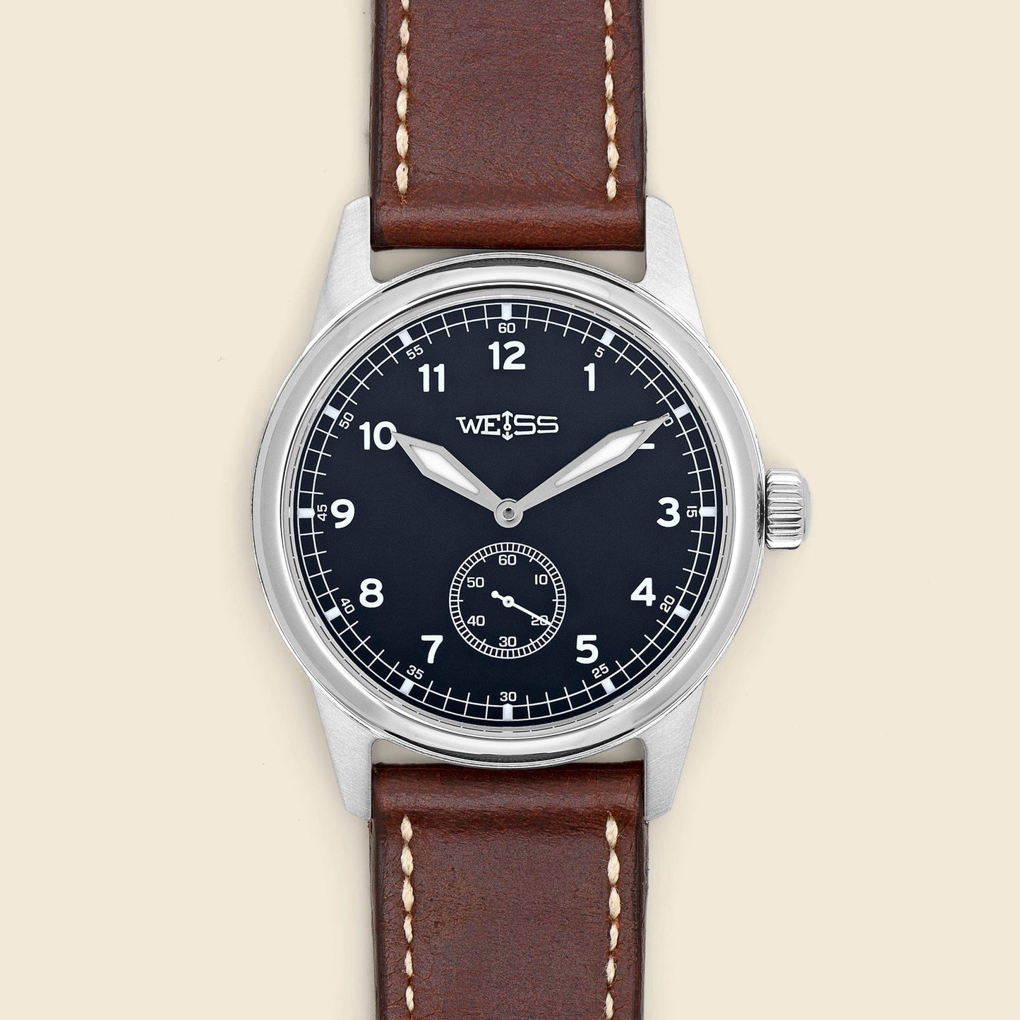 Standard Issue Field Watch 38mm - Blue/Brown