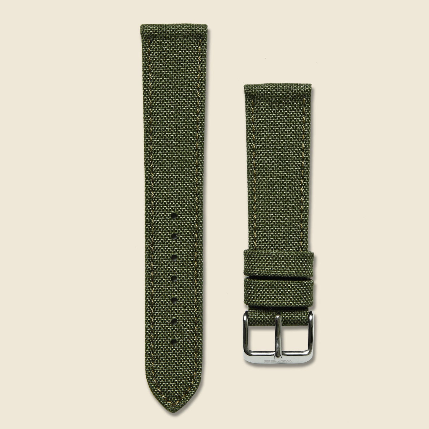 Canvas Watch Band - Olive