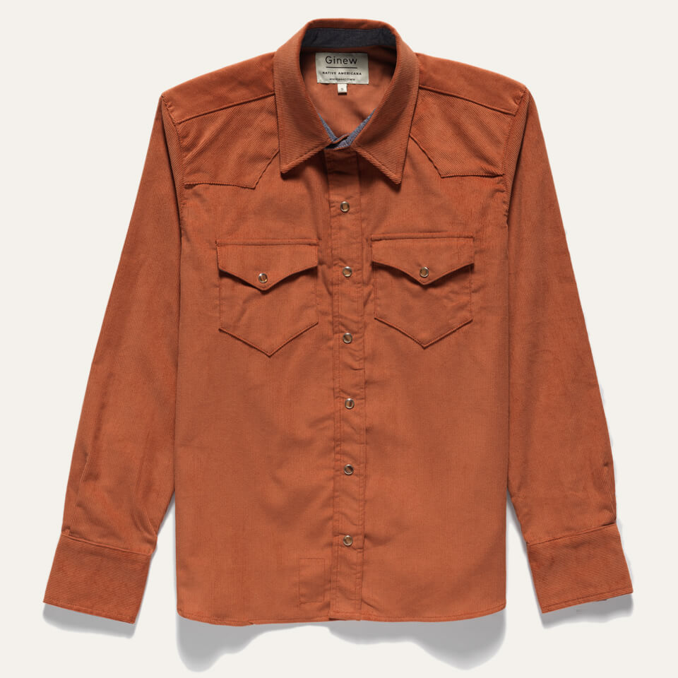 Western Snap Shirt Corduroy