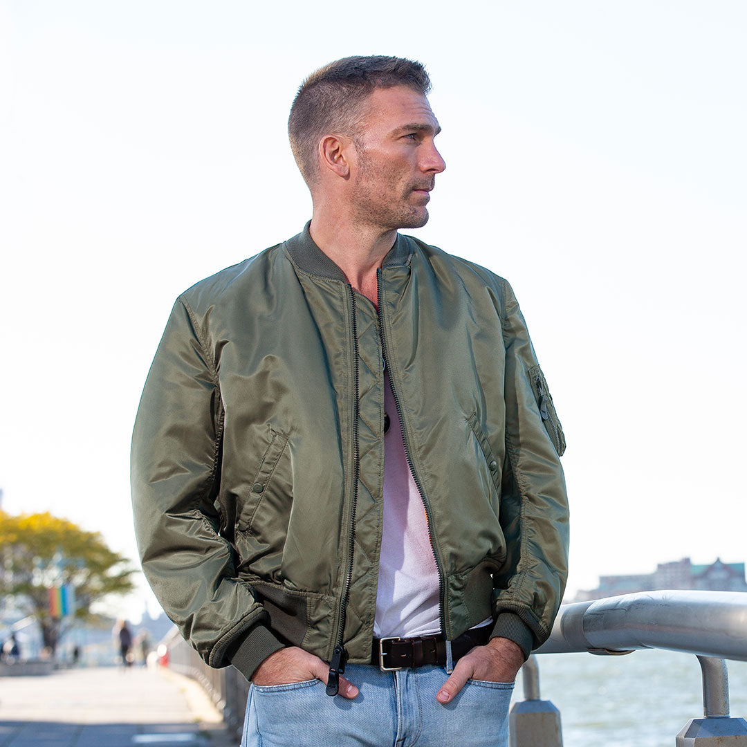 Authentic MA-1 Bomber Jacket Z24J011D