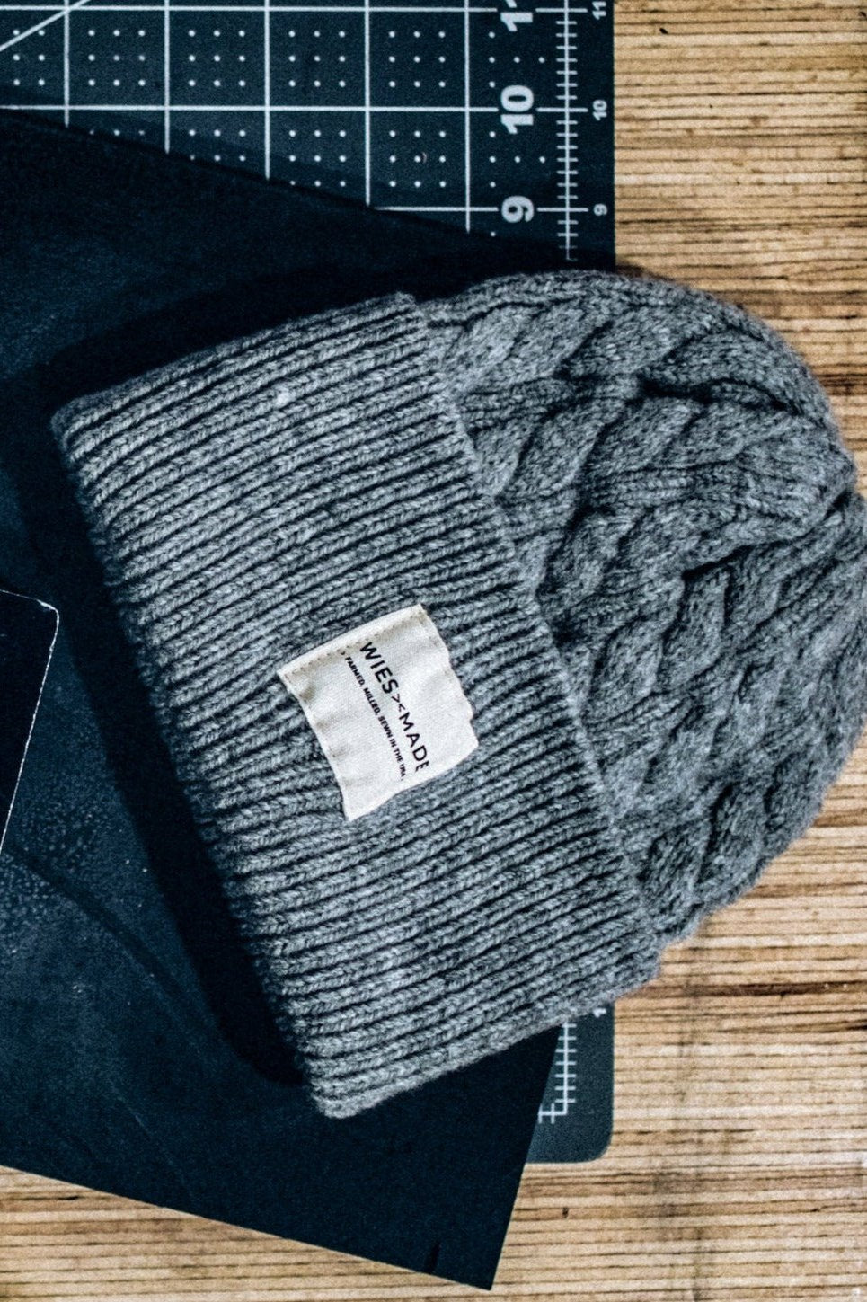 Wool Beanie | 100% American Made - Heather