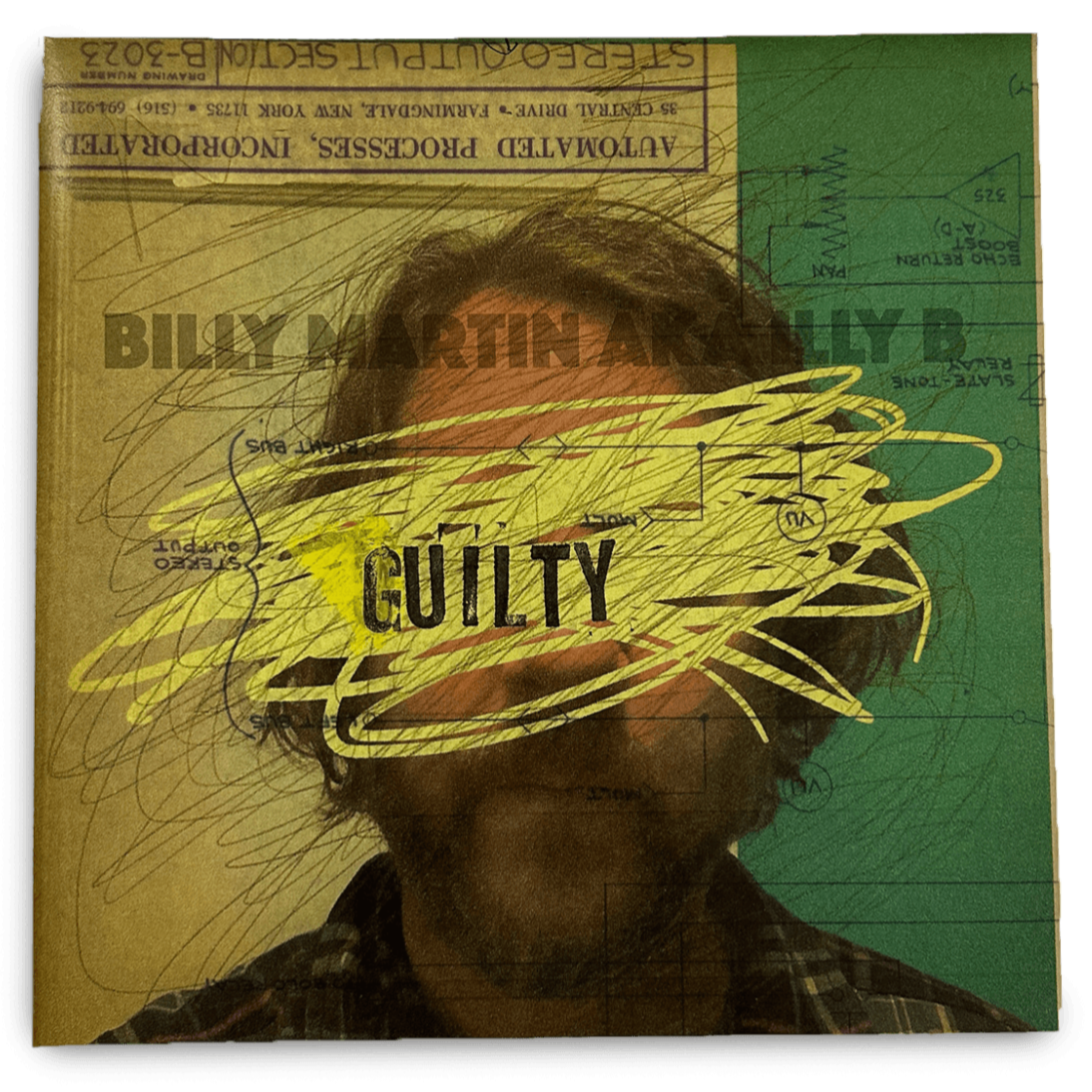 Billy Martin - 'Guilty' Clear Vinyl Record