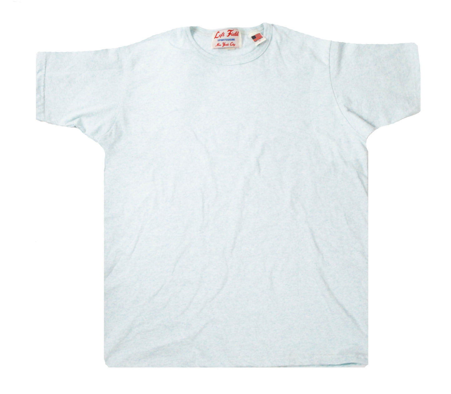 Desert Sky Heather Cotton Crew Tee