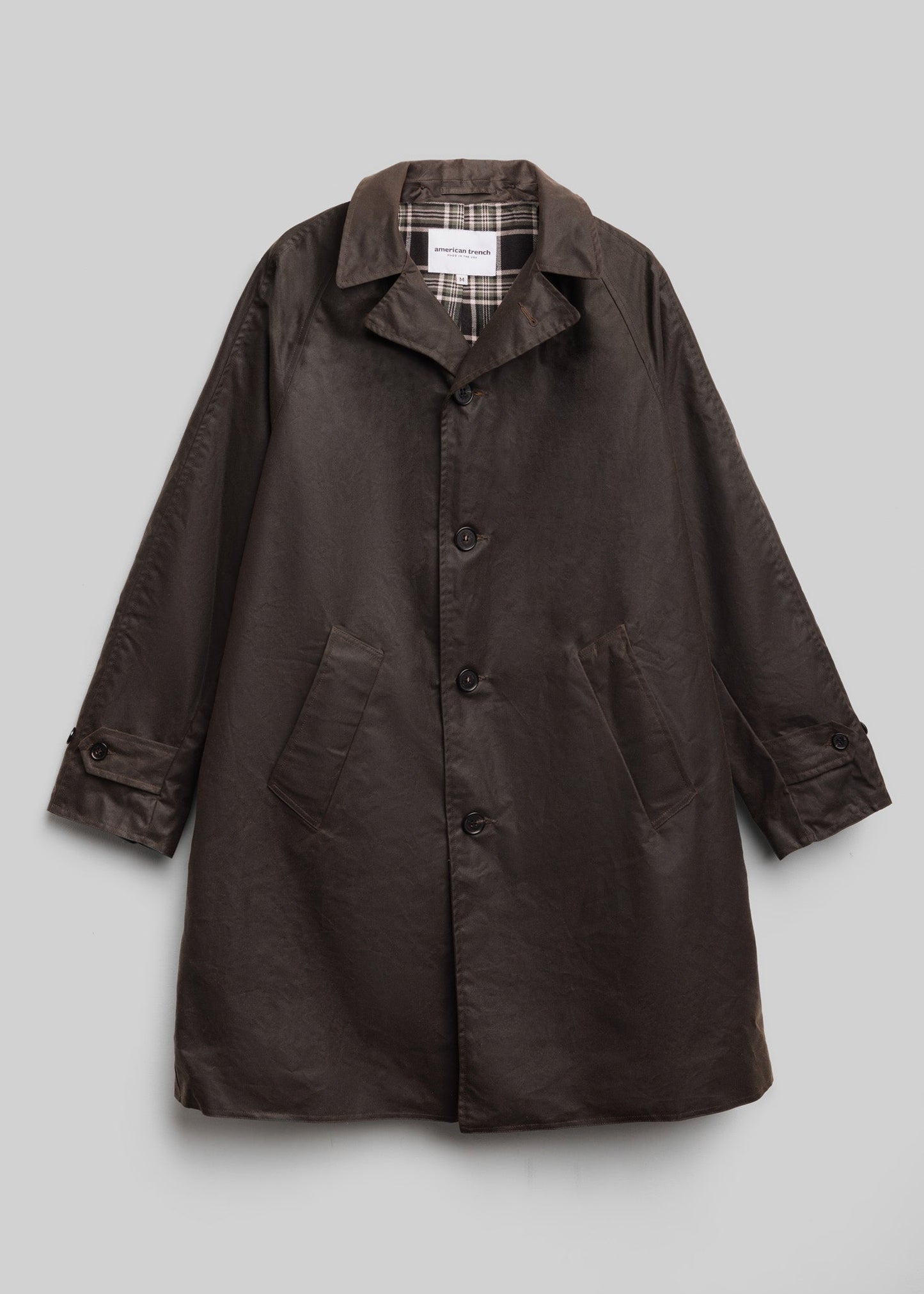 The Waxed Trench Coat