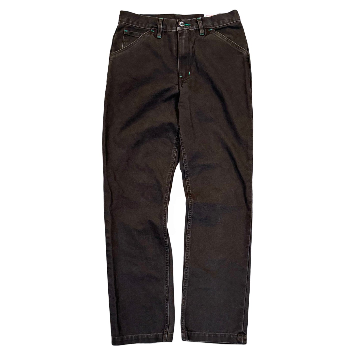 Vintage Wash Chocolate Duck Mt Vernon 13 oz Work Uniform Chino *size up one size running one inch smaller in the waist.