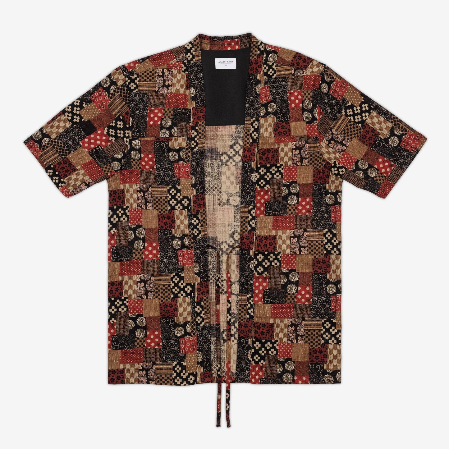 Haori Jacket - Red Boro