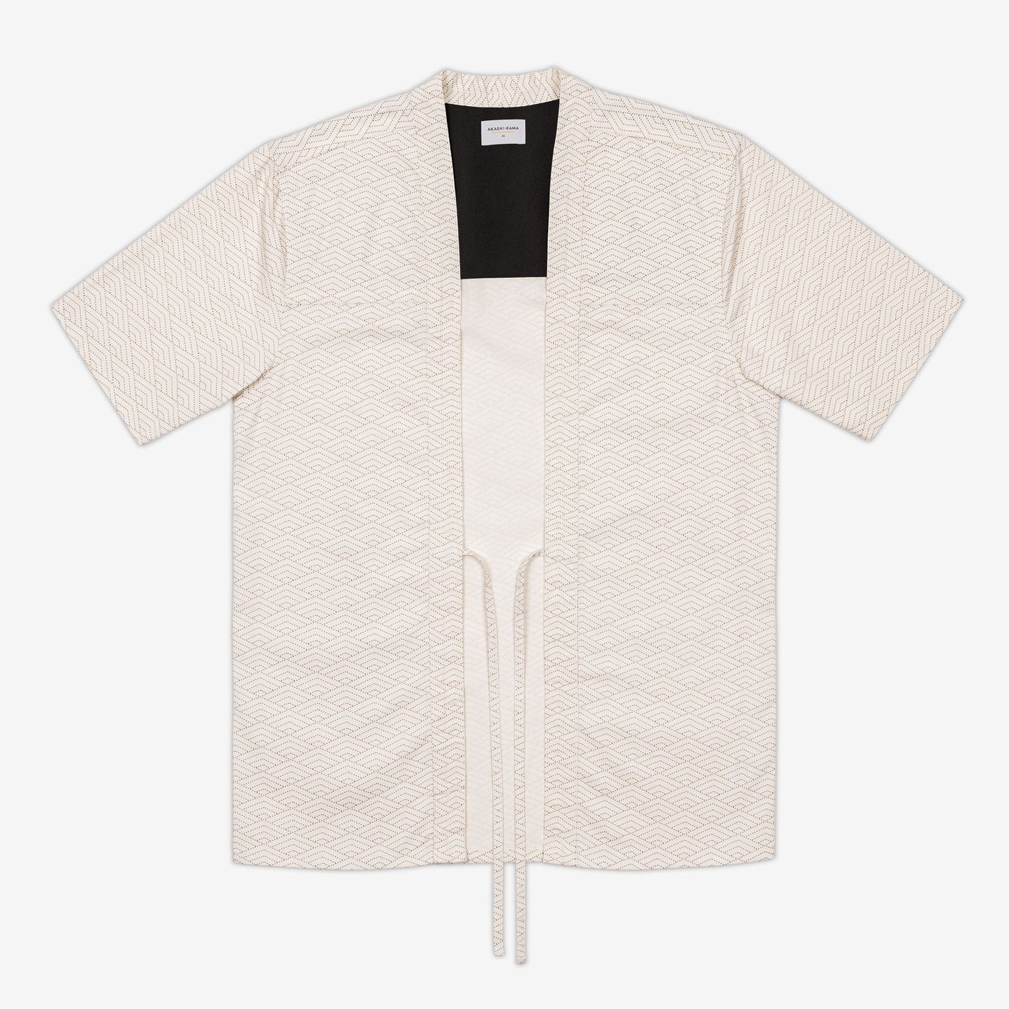 Haori Jacket - Off White Wave