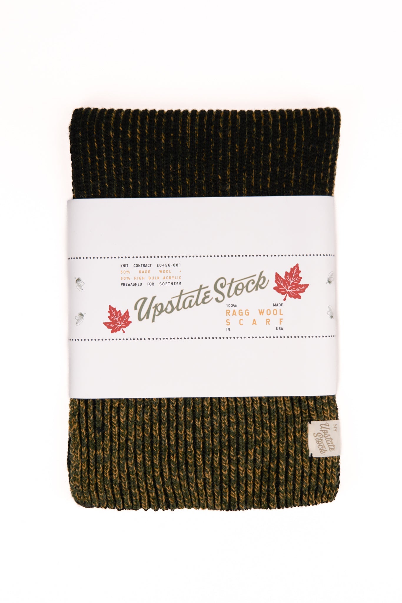 Jungle Melange Ragg Wool Scarf