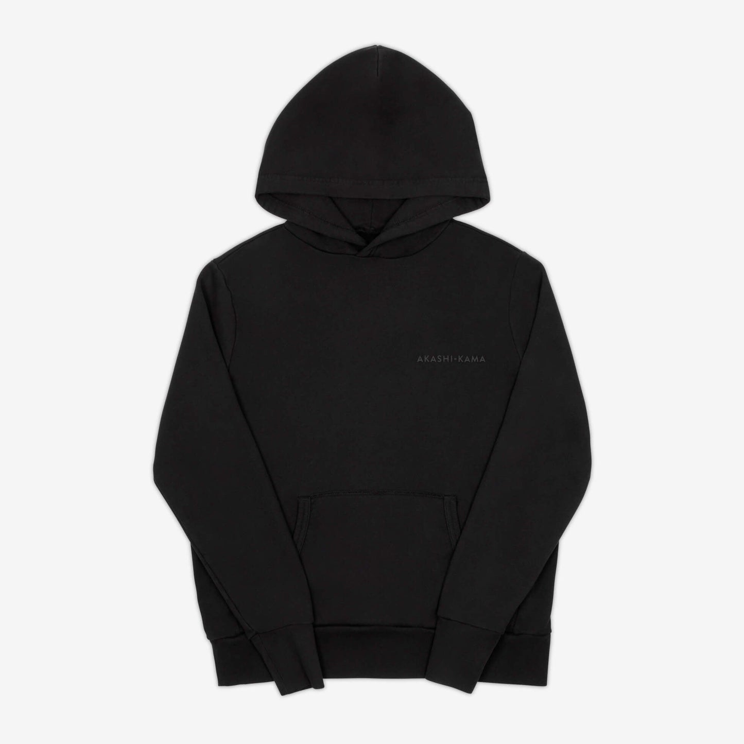 Stamped Logo Hoodie - Black