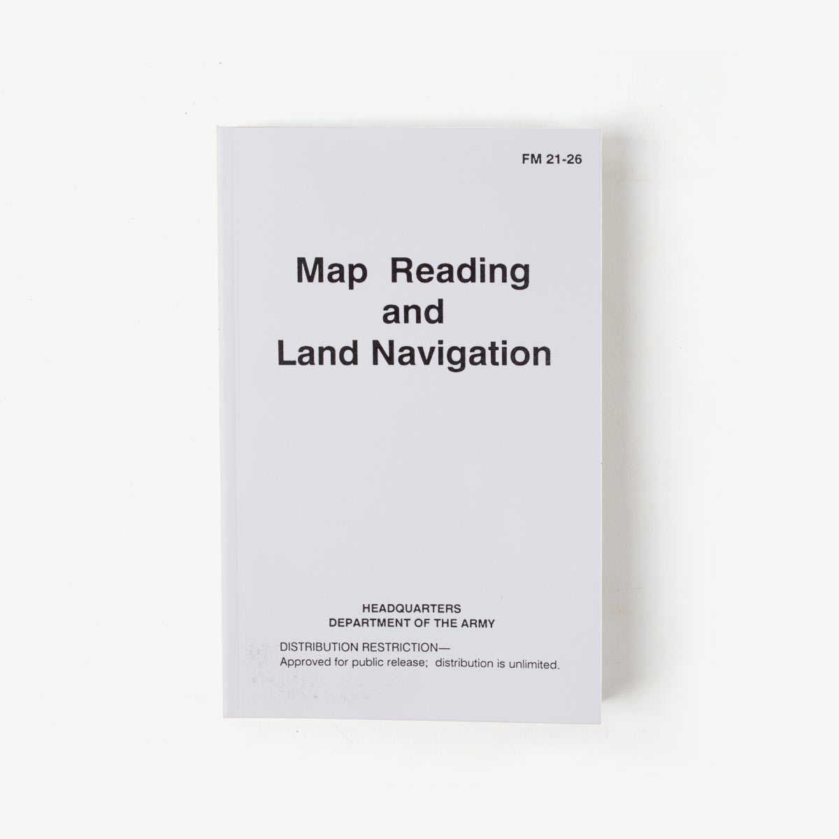Map Reading & Land Navigation Book