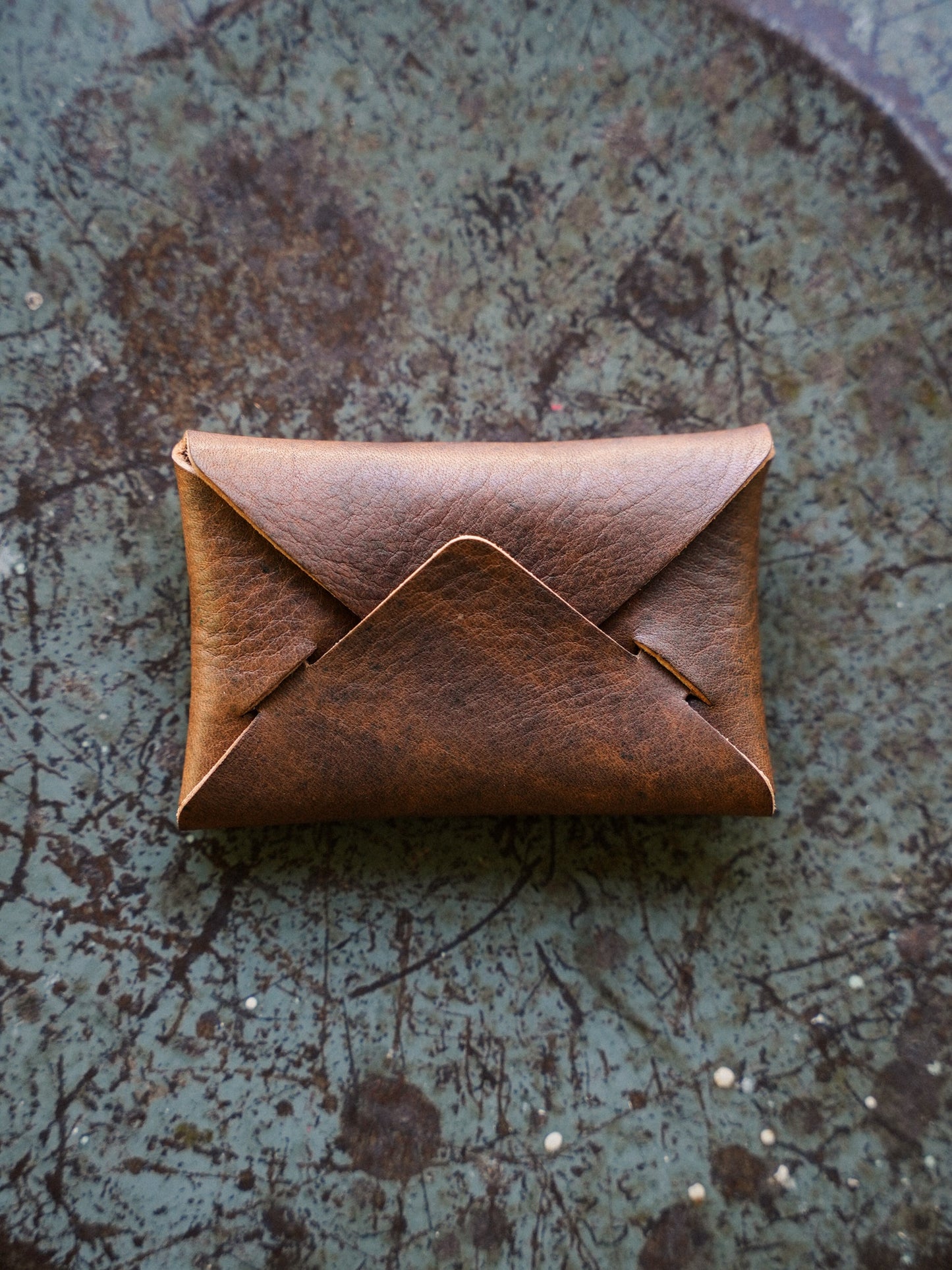 Envelope Wallet - Badalassi Carlo Cognac Nemesis Leather