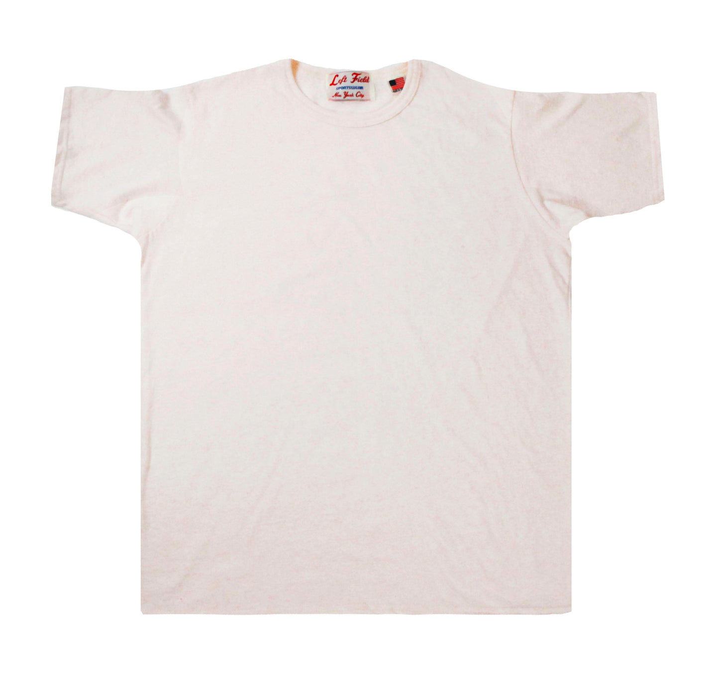 Flamingo Heather Cotton Crew Tee