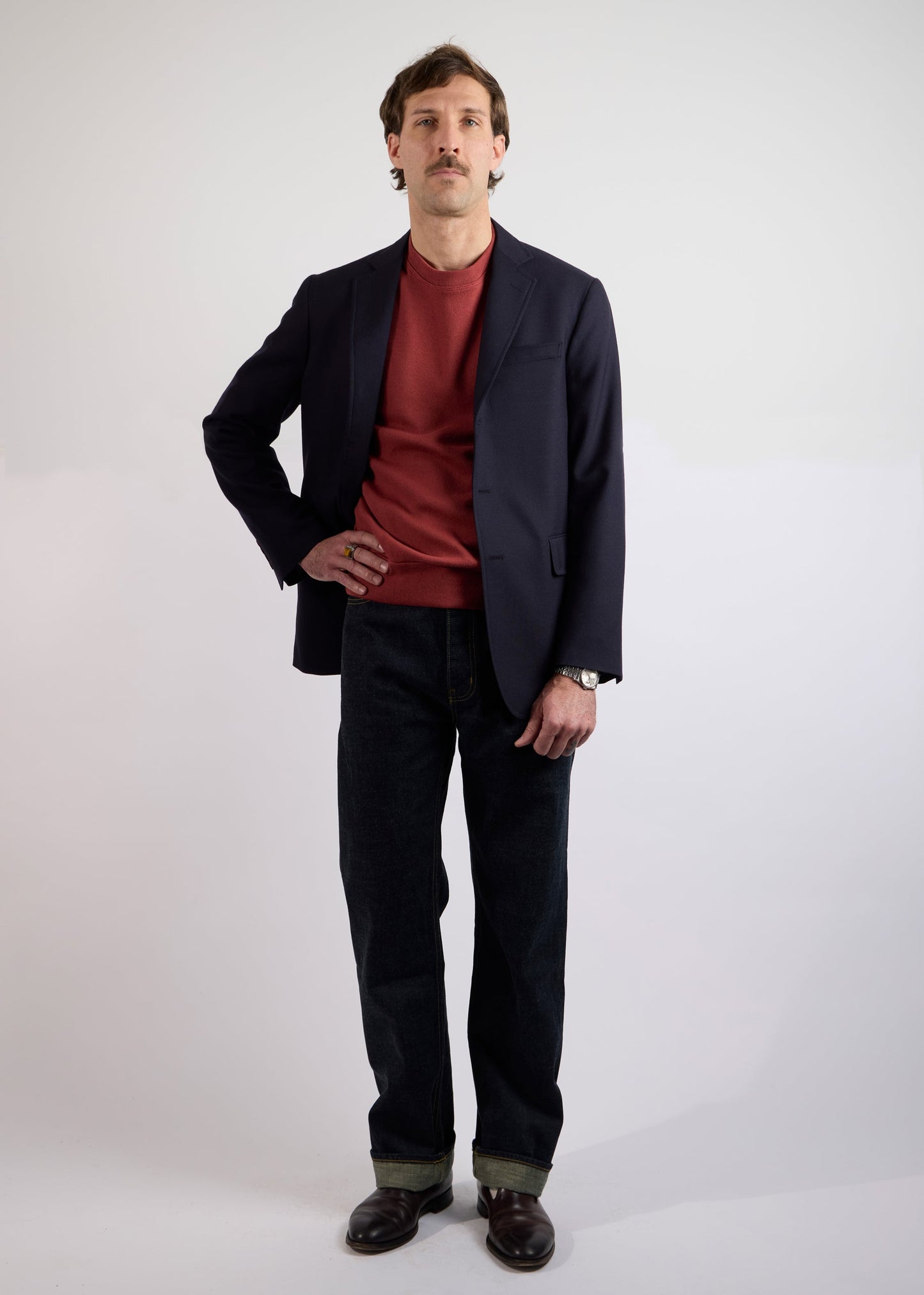 262 Selvedge Denim – Rinsed Raw