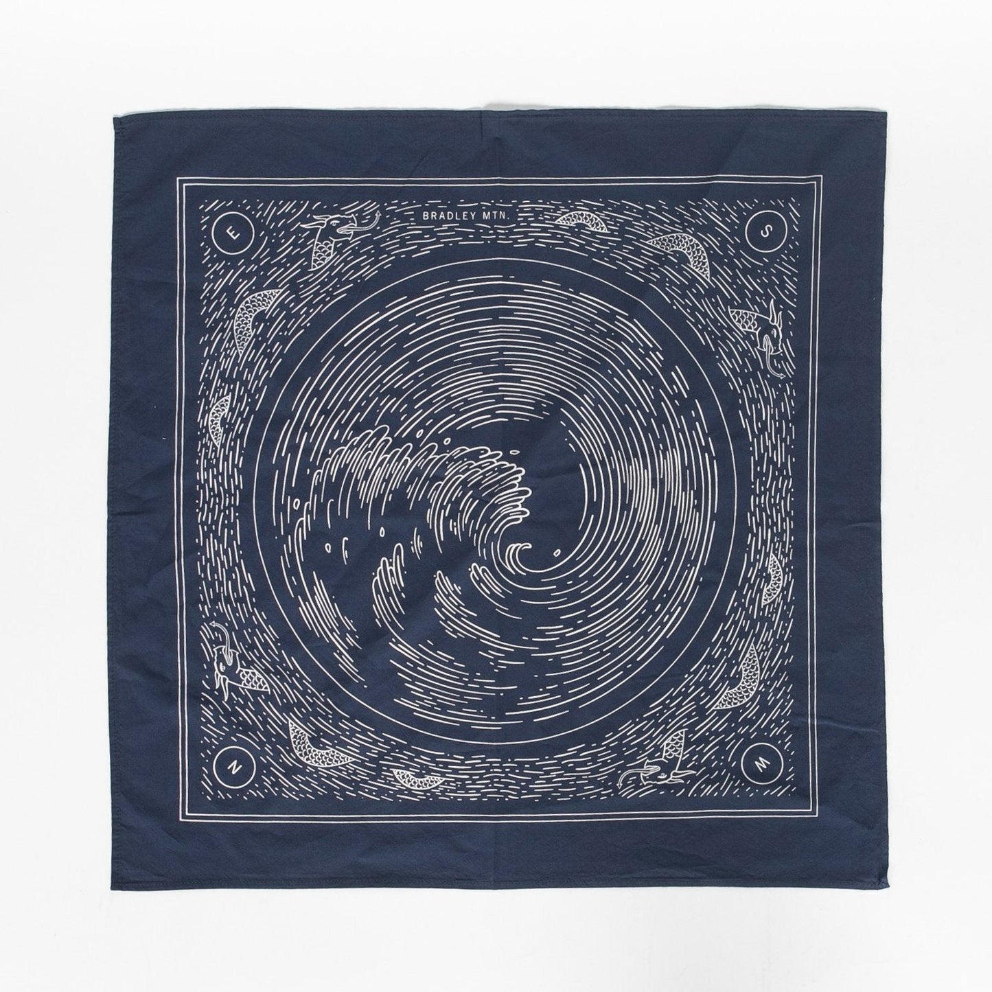 Sea Bandana - Japanese Selvedge - Navy