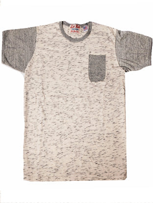 Snow Tiger King Crazy Ringer Pocket Tee