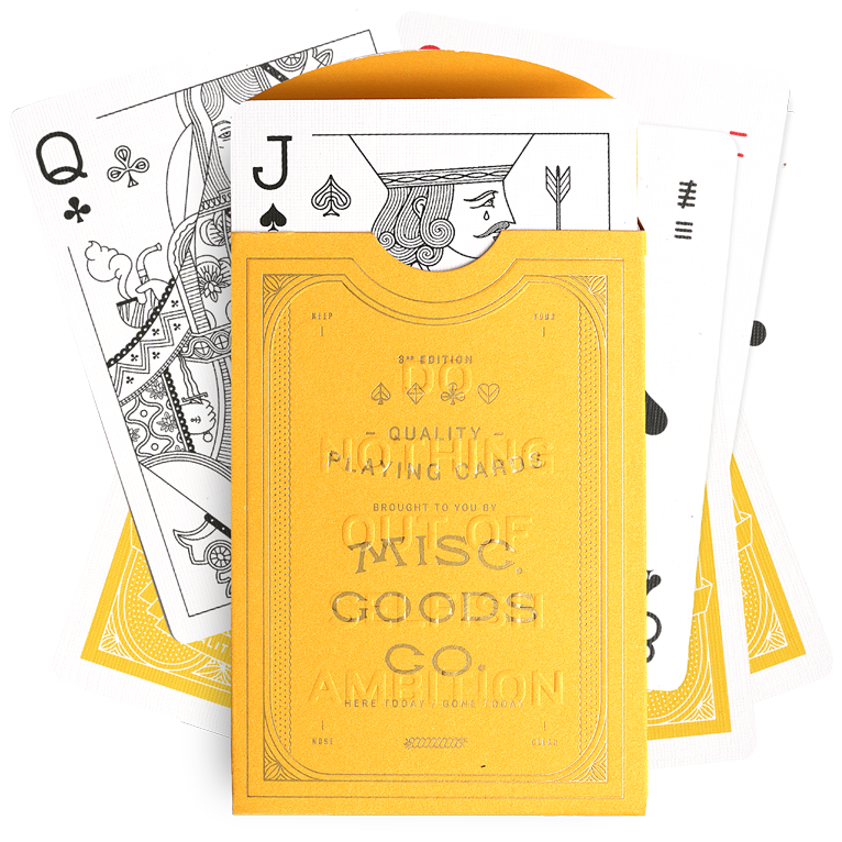 Sunrise Playing Cards | Misc. Goods Co.