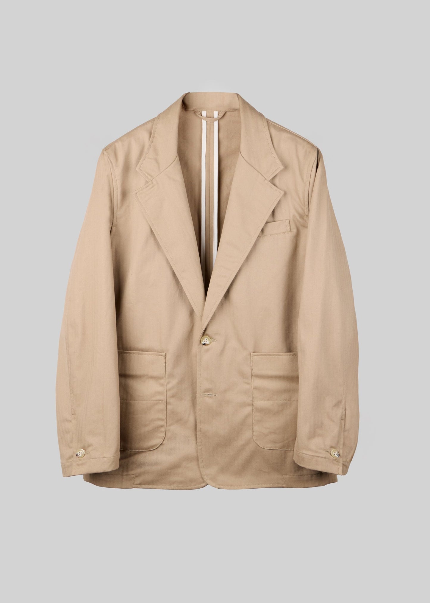 The Commons Blazer in Herringbone Twill