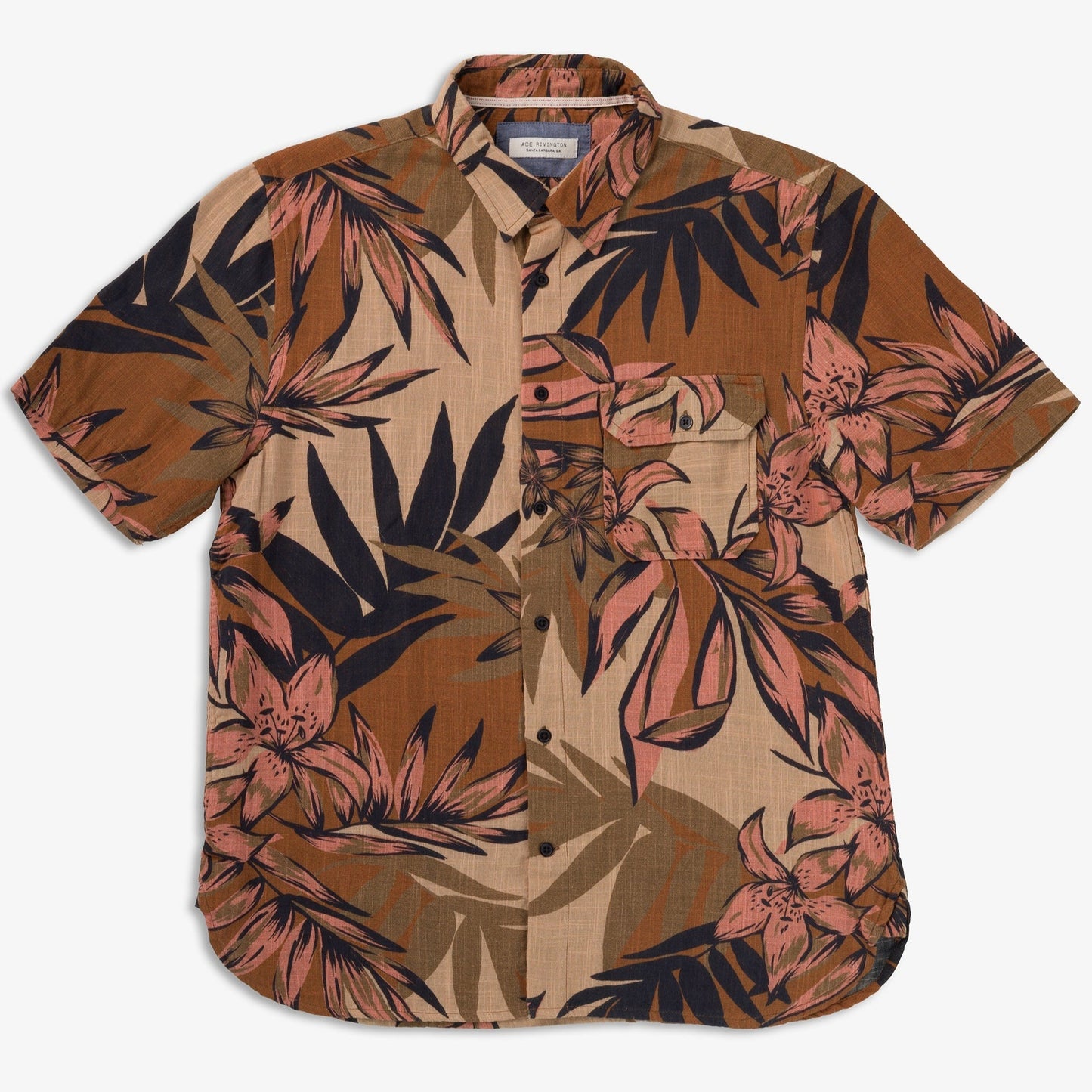 Double Gauze Camp Shirt | Camo | Ace Rivington