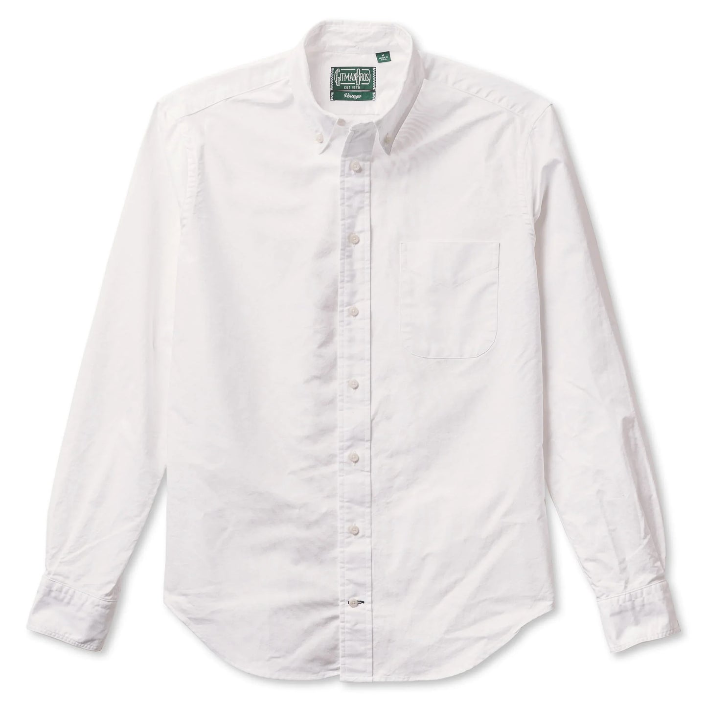 Gitman Vintage - White Oxford
