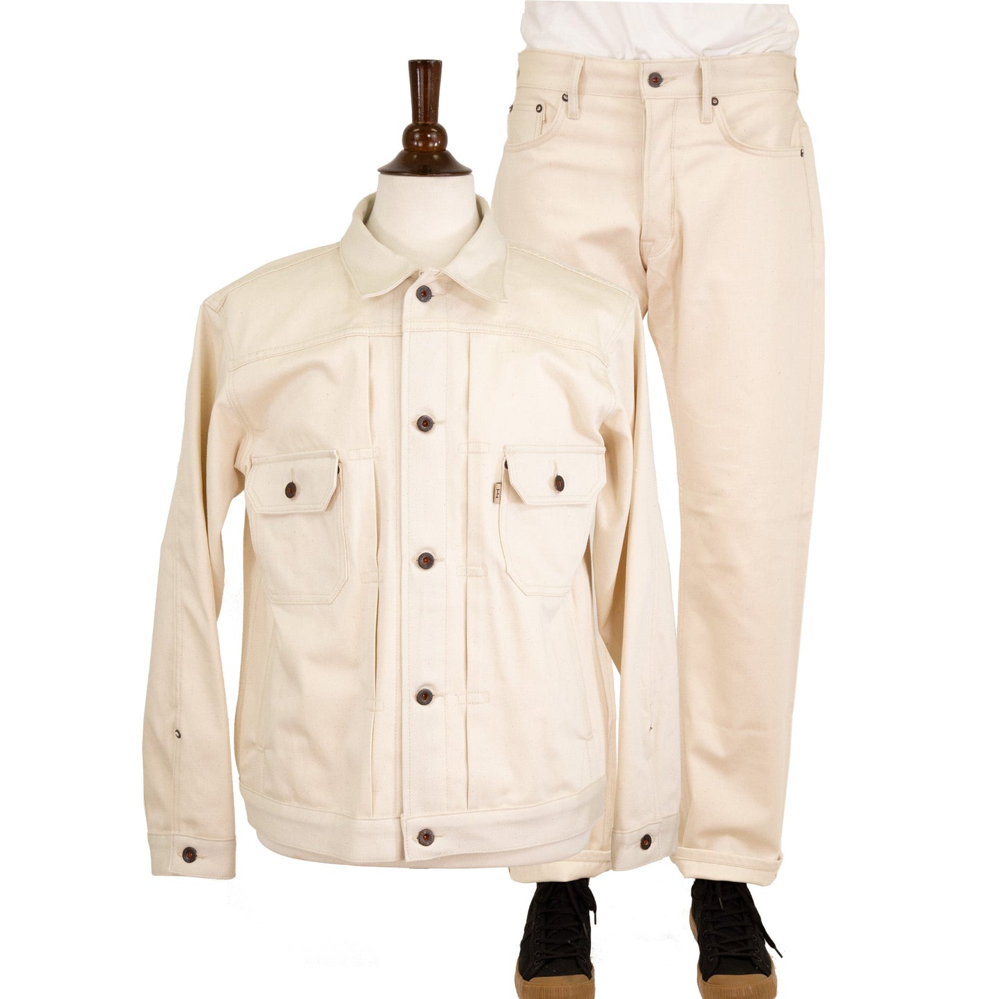 Ecru Combo X105 Type 2 And Jeans