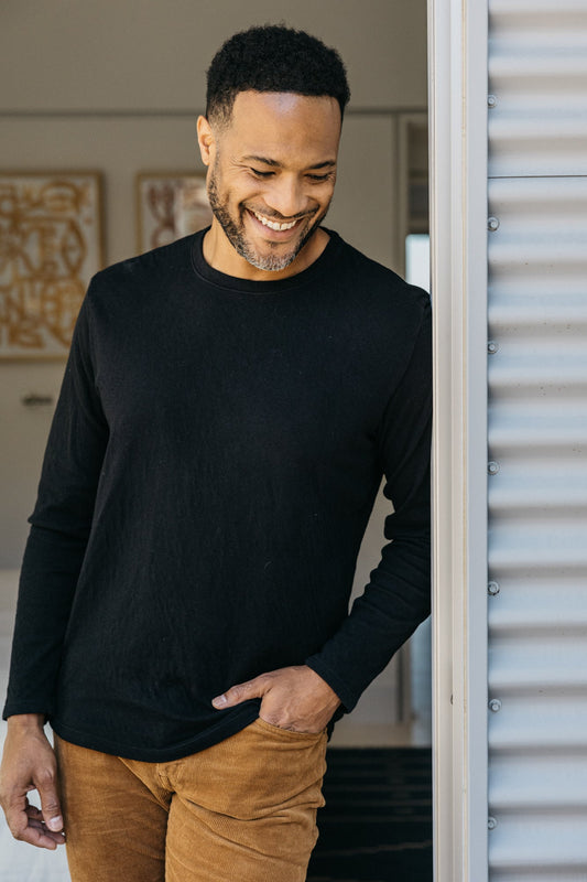 The Drill Double Knit - Black