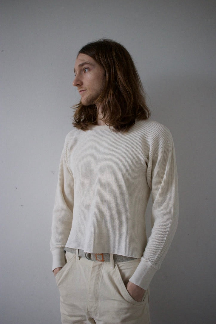 Waffle Knit Thermal Shirt