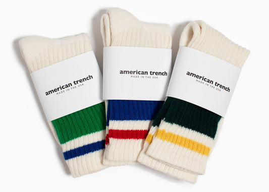 American Trench Retro Strip Sock