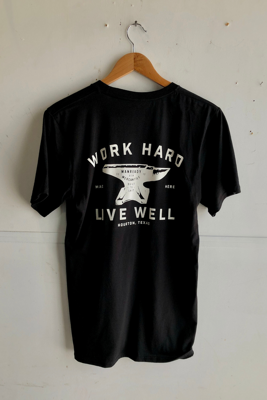 Graphic Tee | Anvil | Black | Manready Mercantile
