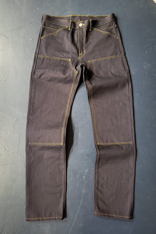 Work Pants - 14oz. Japanese Double Indigo Selvedge Denim