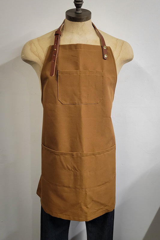 Canvas Apron - 12oz. USA Tan Canvas