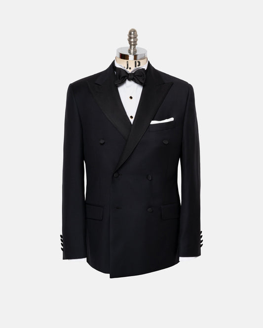 Made-in-USA Grosgrain Double Breasted Tuxedo