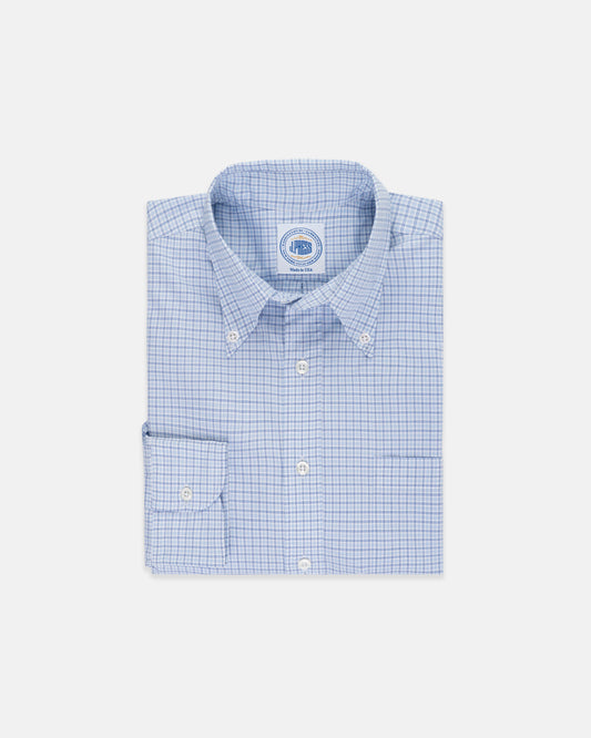 GOLD LABEL DRESS SHIRT - BLUE CHECK