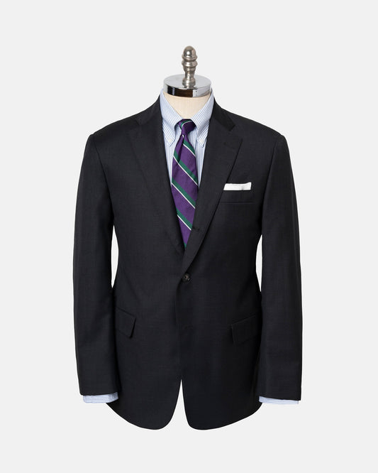 CHARCOAL GREY SOLID SUIT