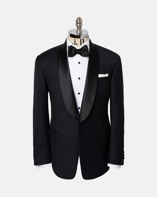 Made-in-USA Satin Shawl Collar Tuxedo - Custom Make