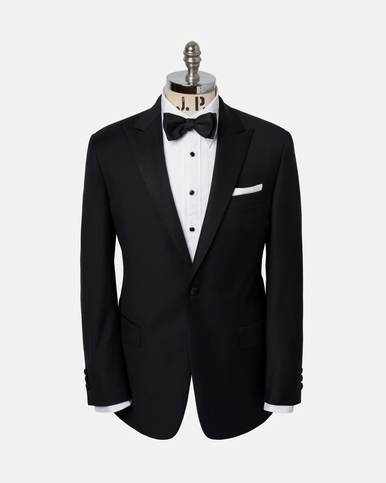 Made-in-USA Grosgrain Peak Lapel Tuxedo - Custom Make