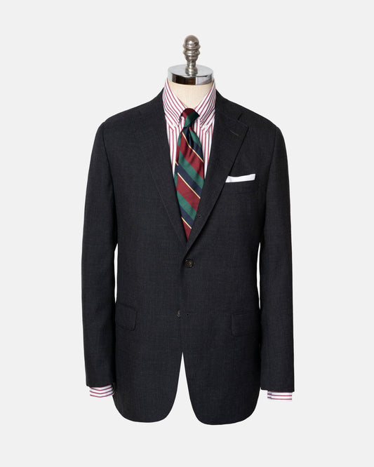 CHARCOAL GREY TIC WEAVE SUIT
